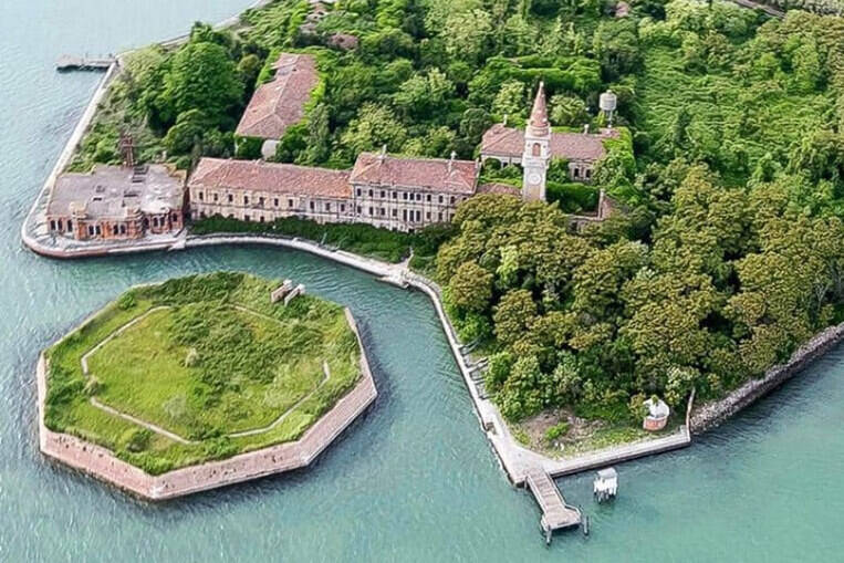 île de Poveglia: Venise, Italie