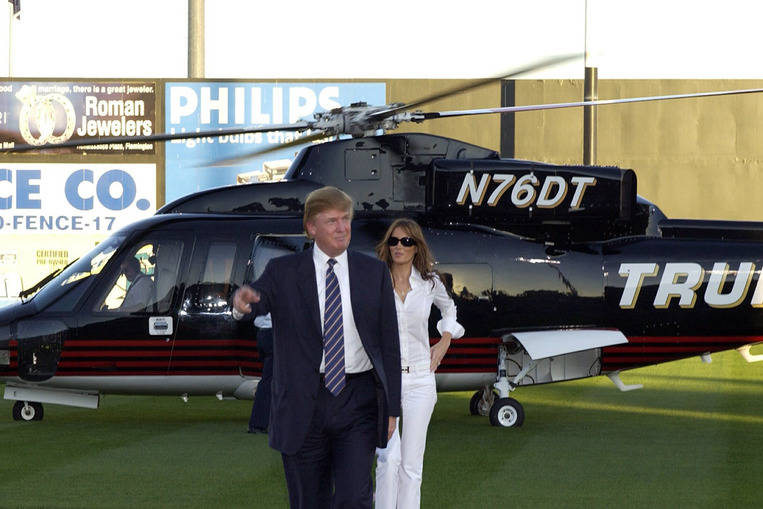 Les hélicoptères de Donald Trump