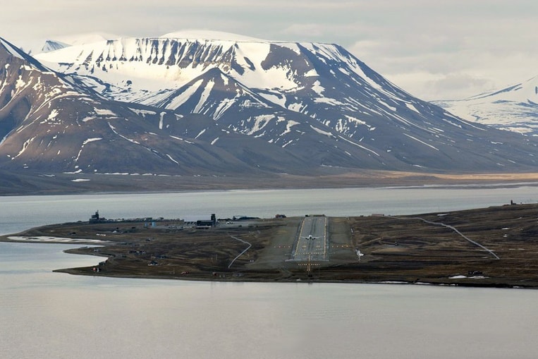 Aéroport de Svalbard, Norvège