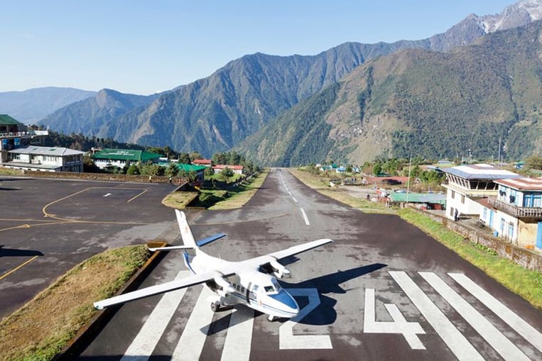 Aéroport de Tenzing-Hillary, Népal