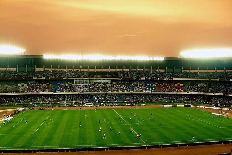 Le Stade de Salt Lake, en Inde