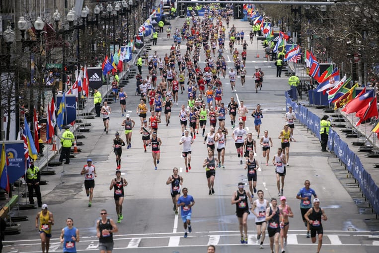 Le Marathon de Boston