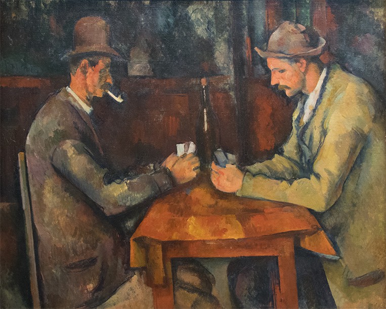 Les Joueurs de cartes de Paul Cézanne