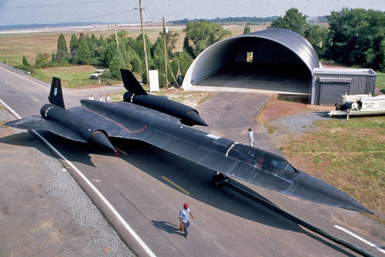 Lockheed SR-71 Blackbird (Vitesse maximale : 3 729 km/h)
