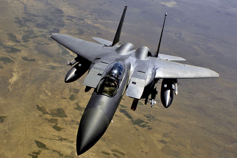 McDonnell Douglas F-15 Eagle (Vitesse maximale : 3 017 km/h)